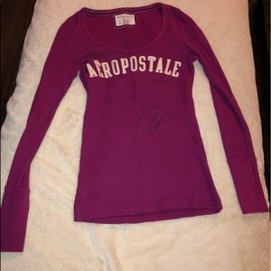 Aeropostale long sleeved tee shirt